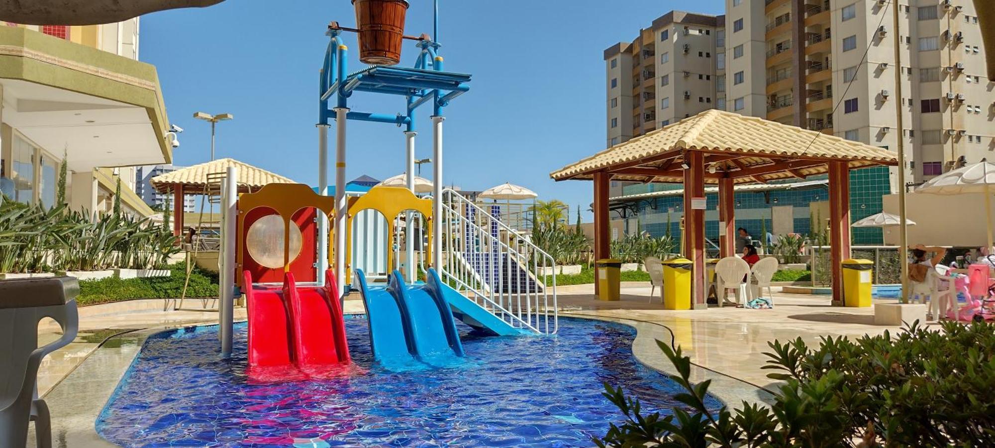 Prive Das Thermas I Caldas Novas - Achei Ferias - Com Roupa De Cama Exterior photo