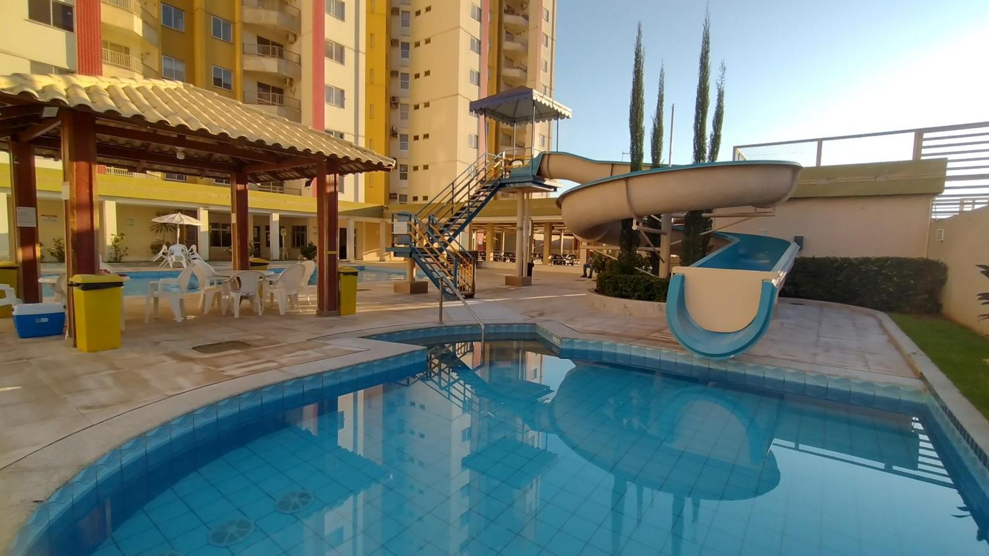 Prive Das Thermas I Caldas Novas - Achei Ferias - Com Roupa De Cama Exterior photo